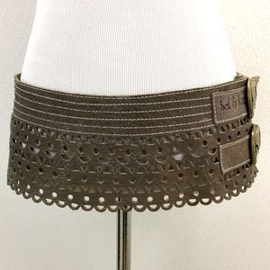 Sol & Luna | Wide Suede Belt